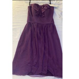 Eggplant Bow Dress BN/WT